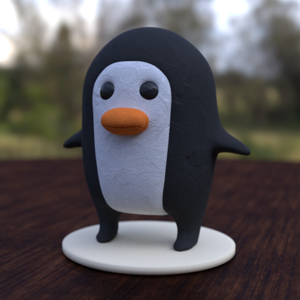 Plasticine penguin preview image 1